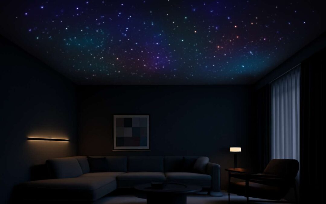 Creative Ideas for Stunning Ceiling Designs with Fibre Optic Lights for Ceiling