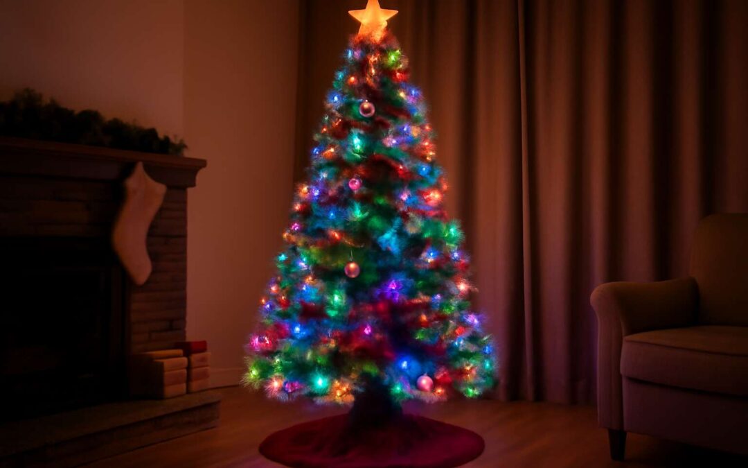 Spark Up Your Holiday Decor with Top Deals on the Fibre Optic Christmas Tree 6ft Sale!
