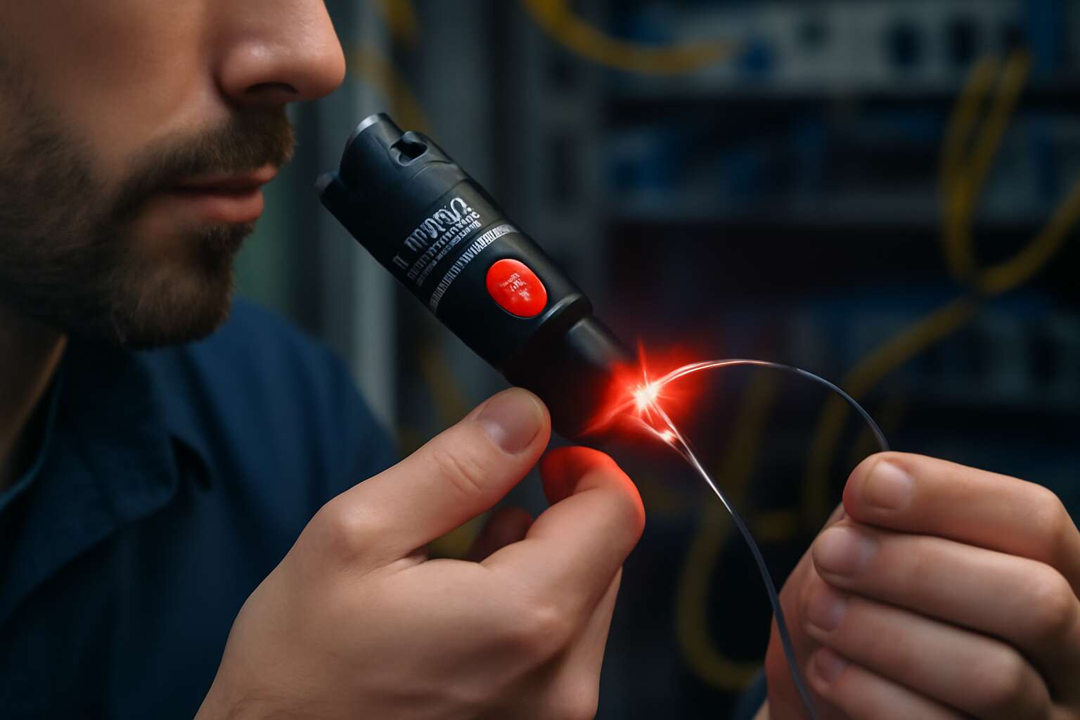fibre optic visual fault locator