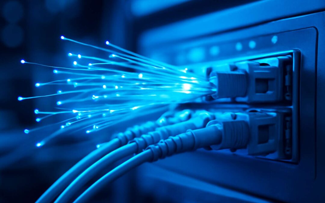 Unlock blazing performance with a fibre optic port for faster, lag-free networks