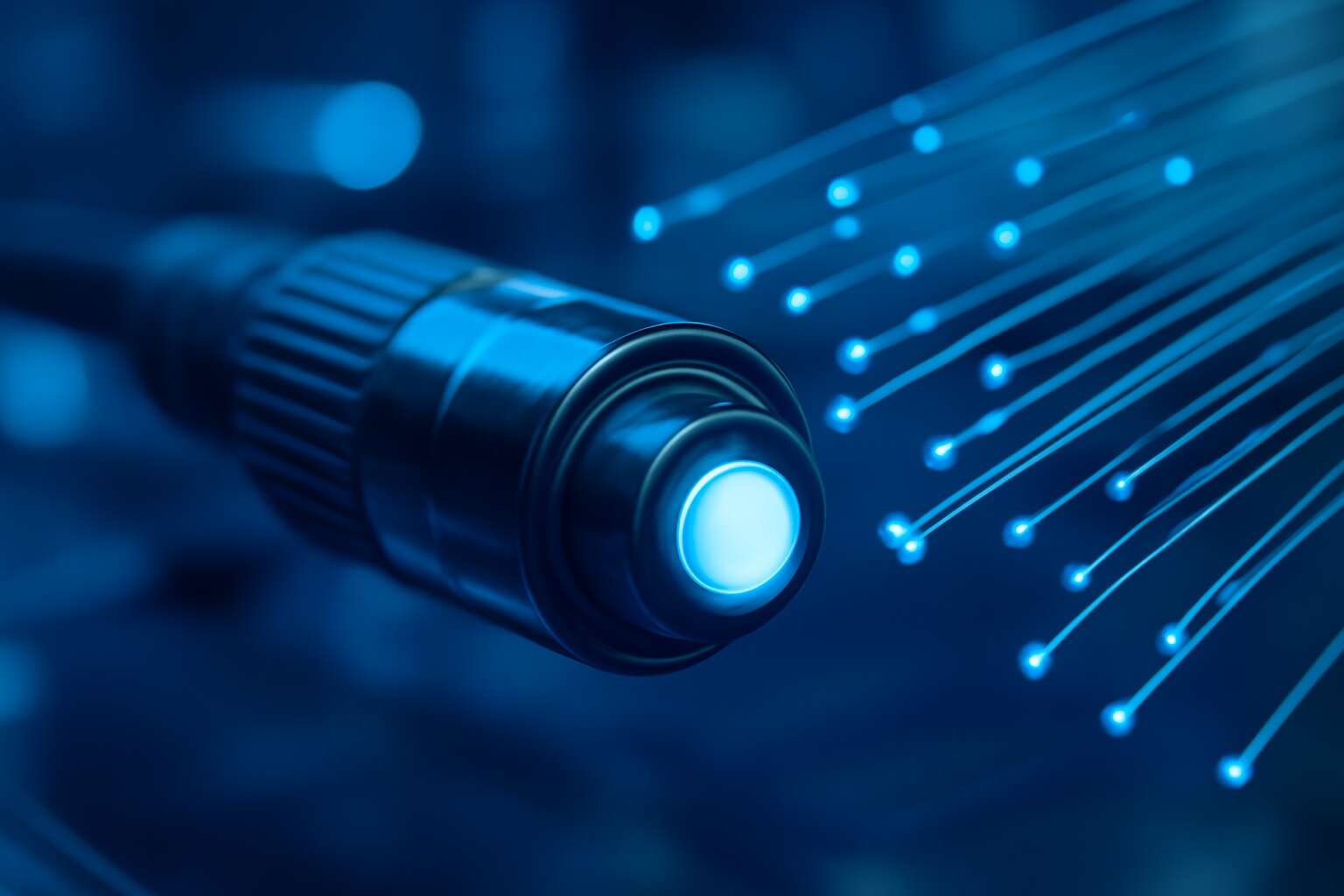 connector for fibre optic cable