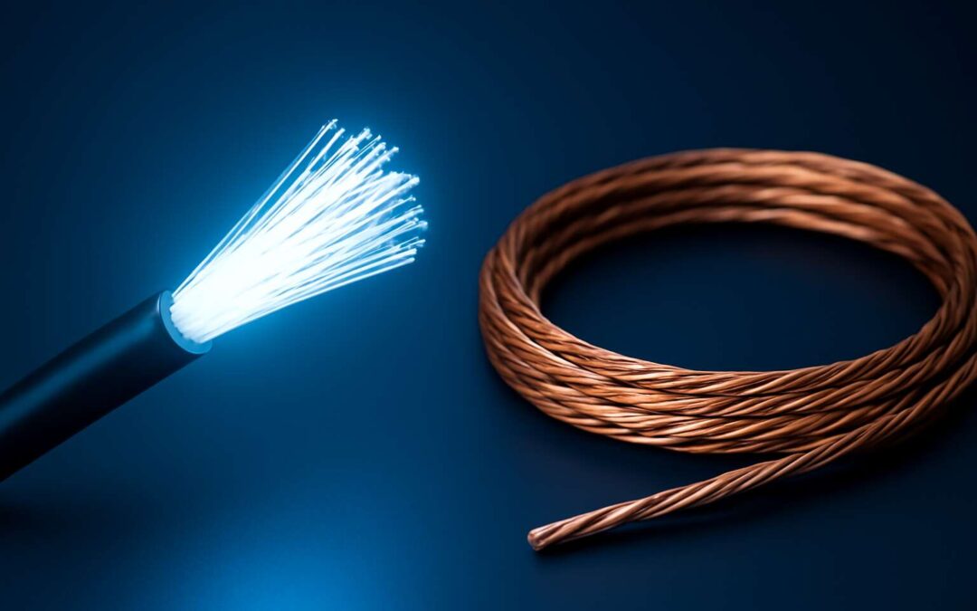 Speed showdown: fibre optic cable vs twisted pair, which wins for your network?