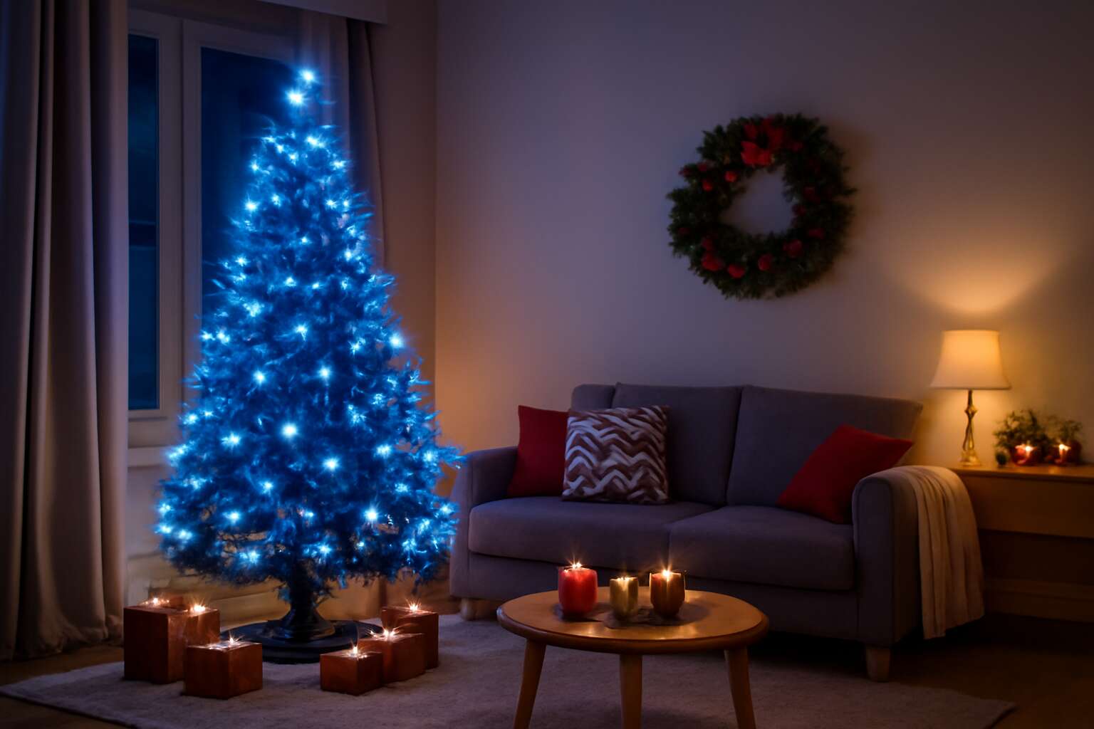 fibre optic xmas trees near me