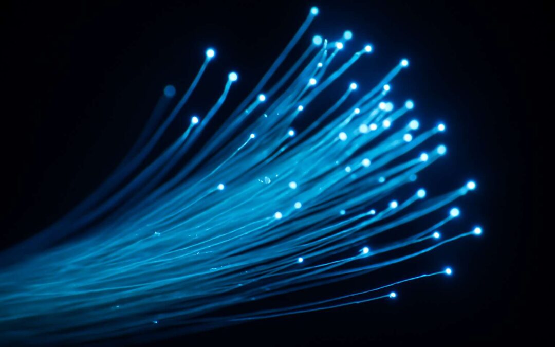Mesmerizing fibre optic cable gif lights up your screen in dazzling colors